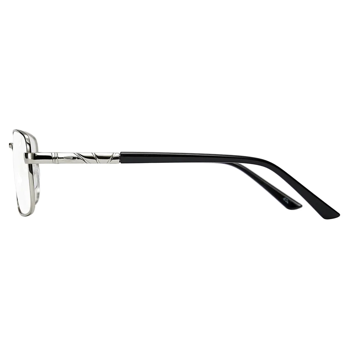 Rectangle Silver Eyeglasses