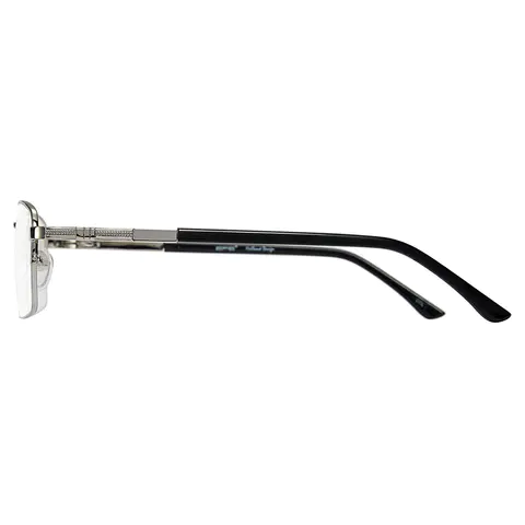 Rectangle Silver Eyeglasses
