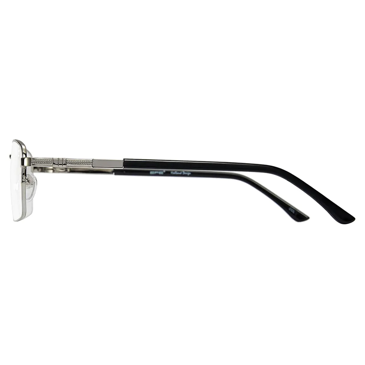 Rectangle Silver Eyeglasses