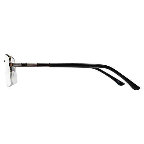 Rectangle Brown Eyeglasses