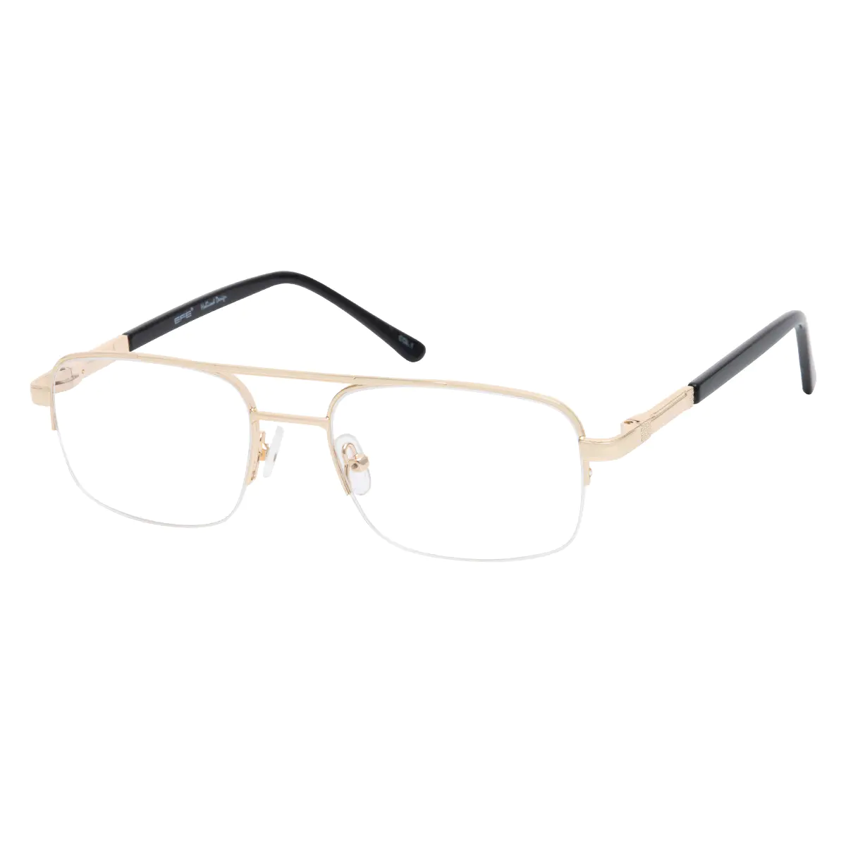 Aviator Gold Eyeglasses