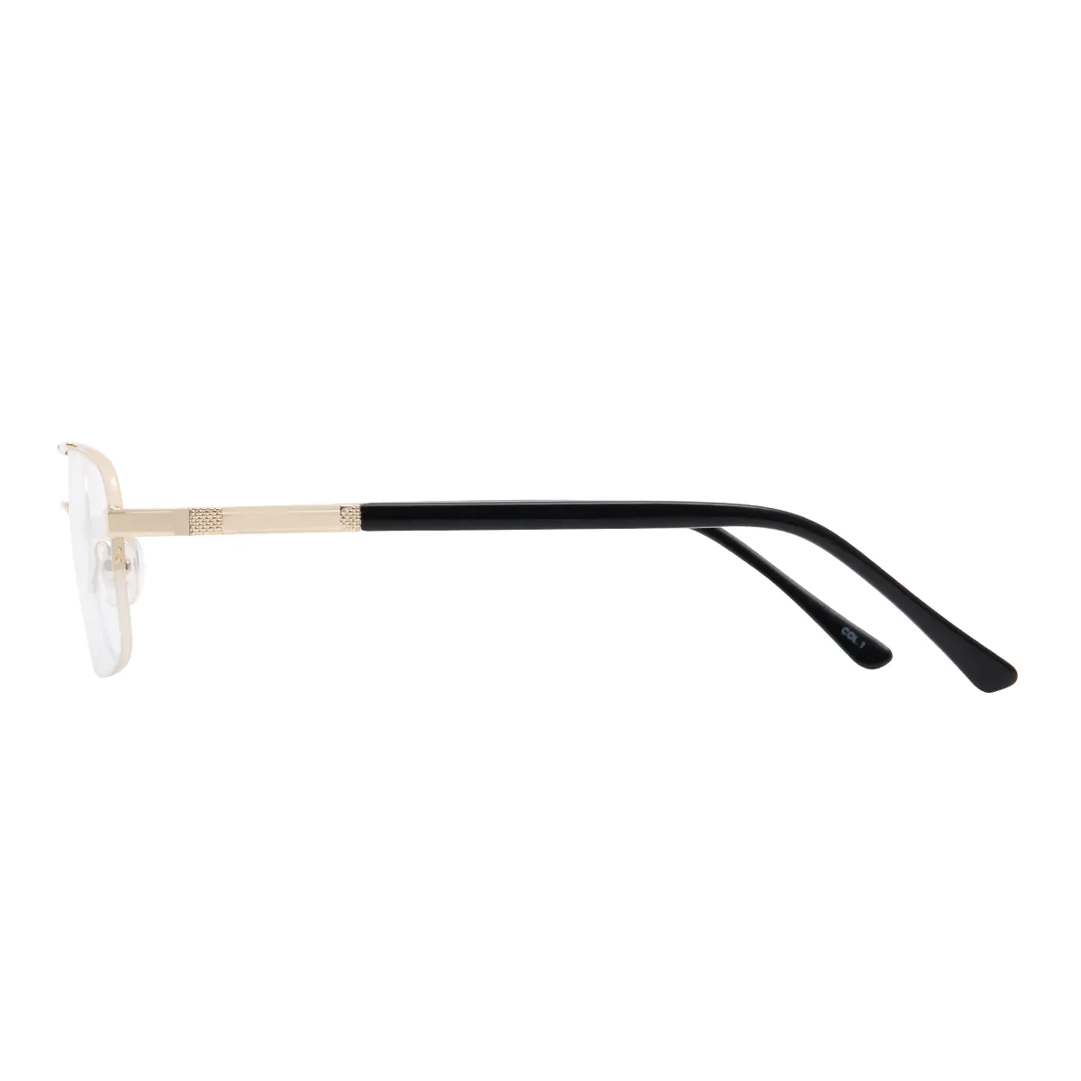 Aviator Gold Eyeglasses