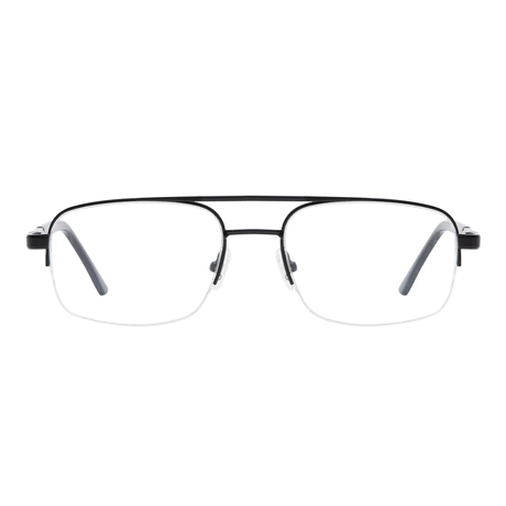 Aviator Black Eyeglasses