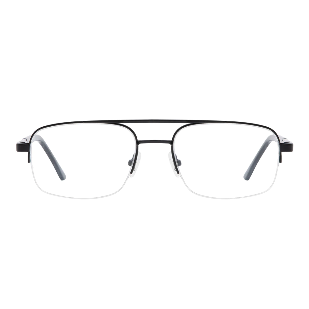 Aviator Black Eyeglasses