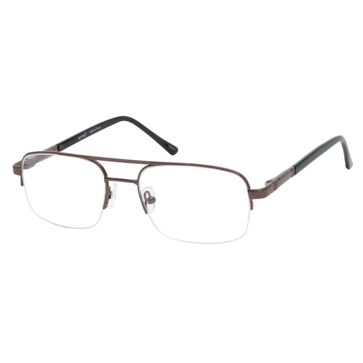 Aviator Brown Eyeglasses