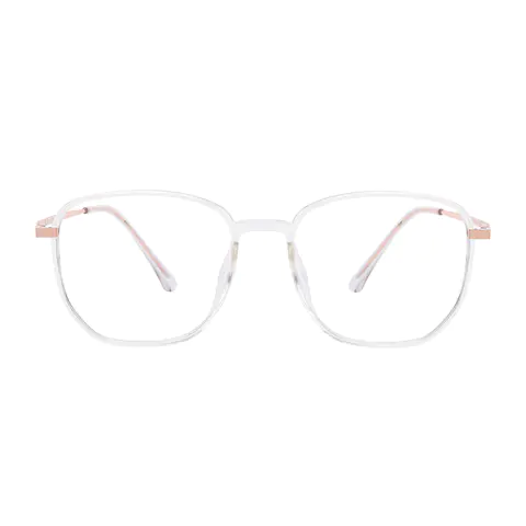 Square Clear Eyeglasses