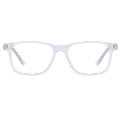 Rectangle Clear Eyeglasses