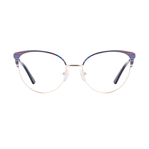 Browline Black Eyeglasses