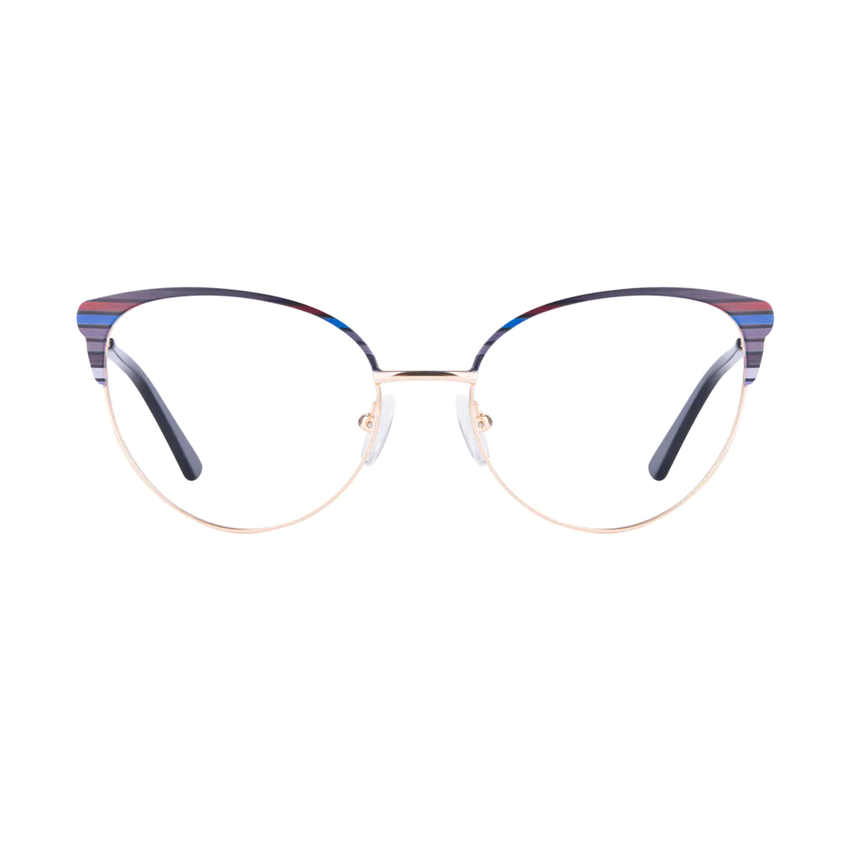 Browline Black Eyeglasses