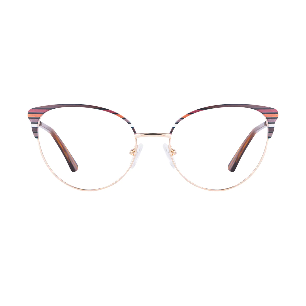 Browline Brown Eyeglasses