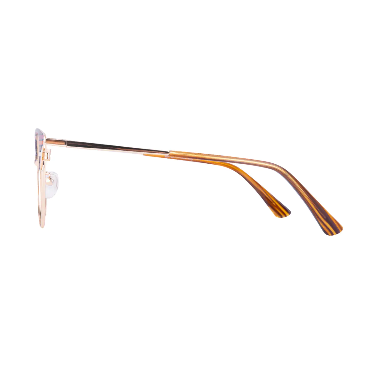 Browline Brown Eyeglasses