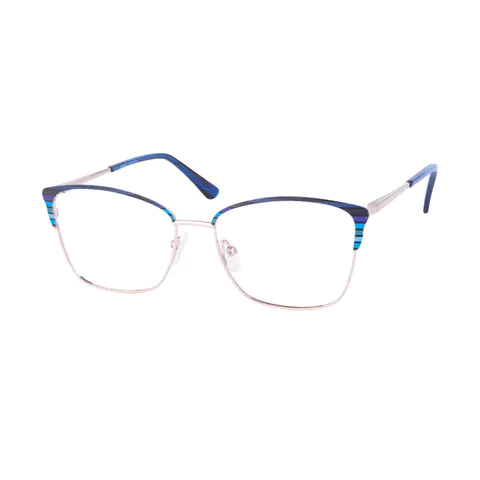 Browline Blue Eyeglasses