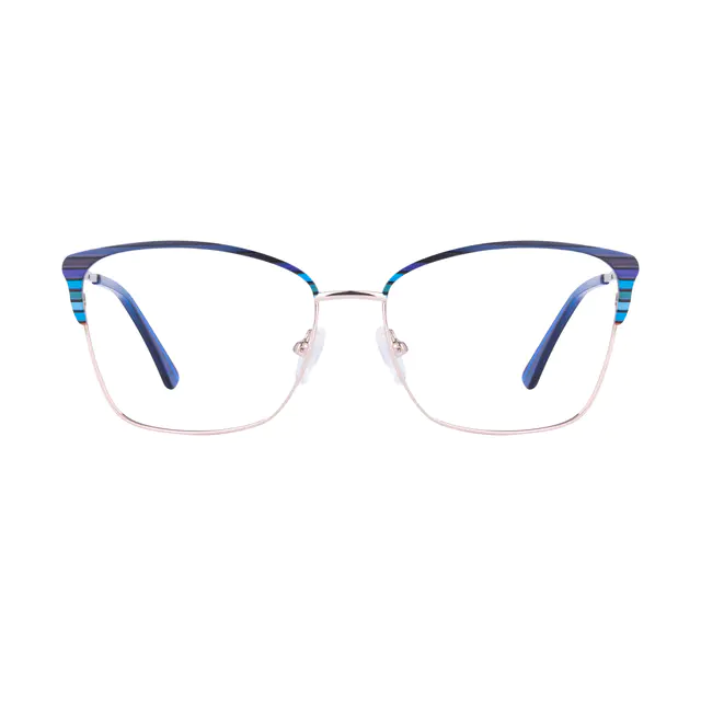 Cat-eye Blue Eyeglasses