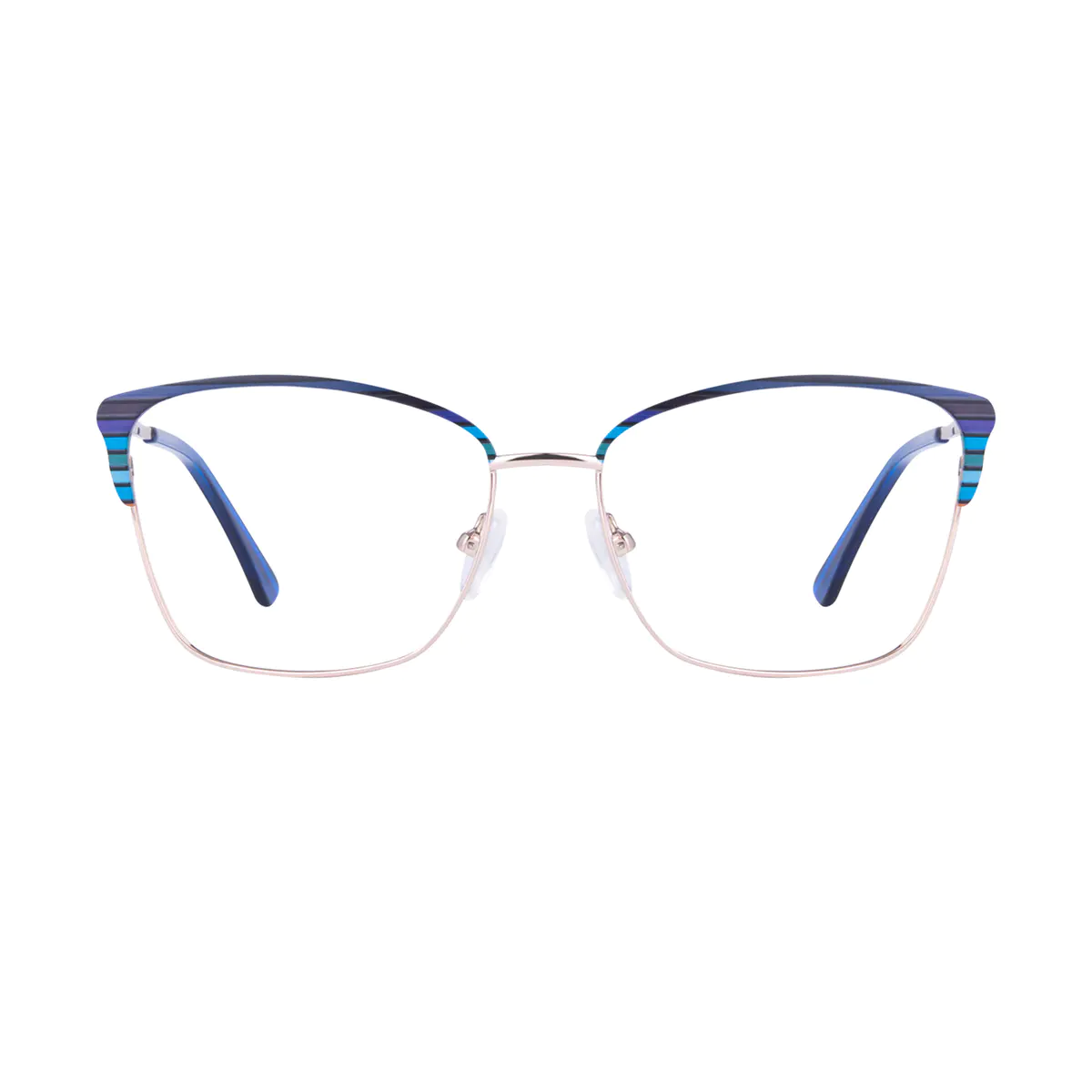 Browline Blue Eyeglasses