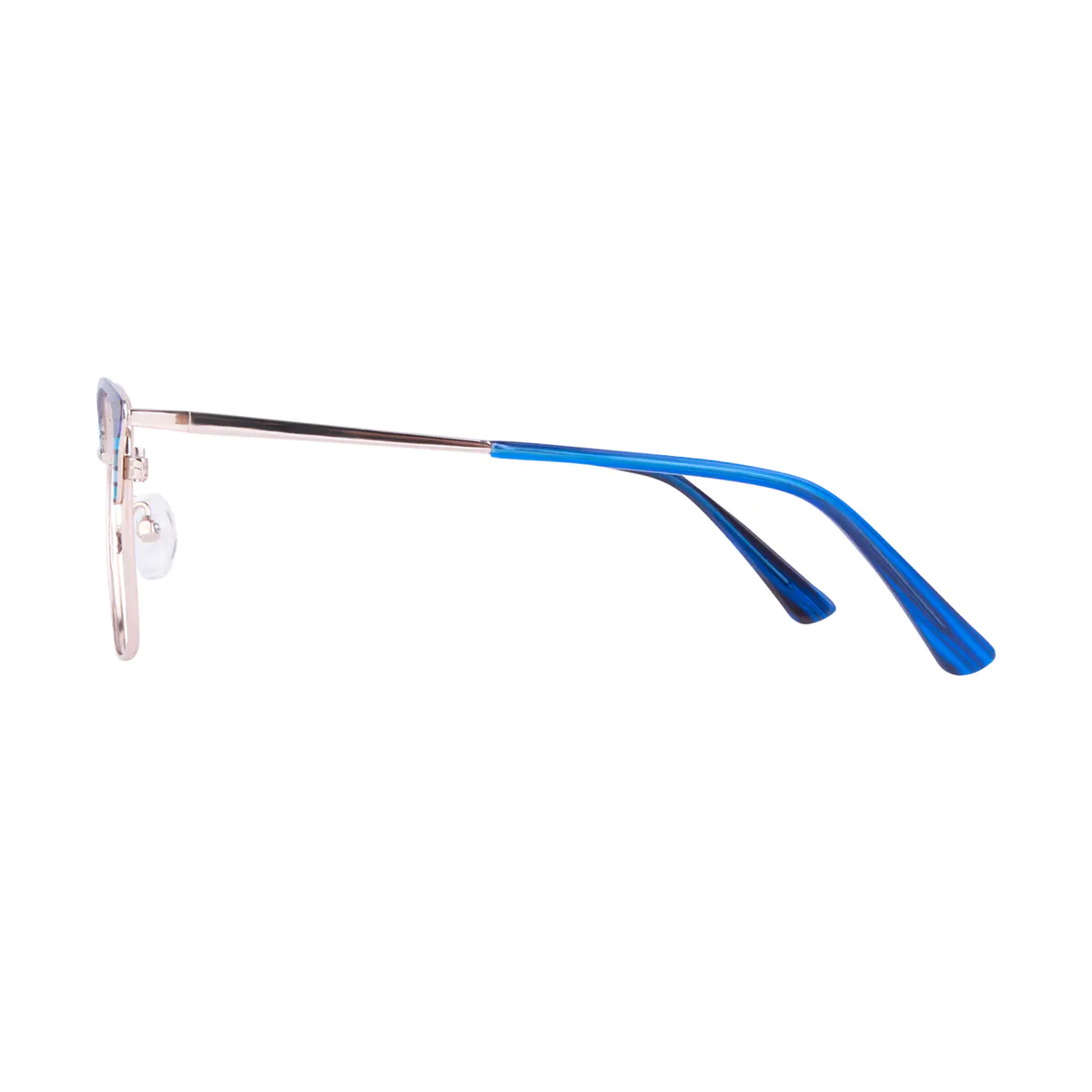Browline Blue Eyeglasses