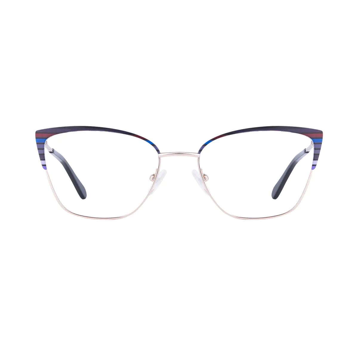 Browline Blue Eyeglasses