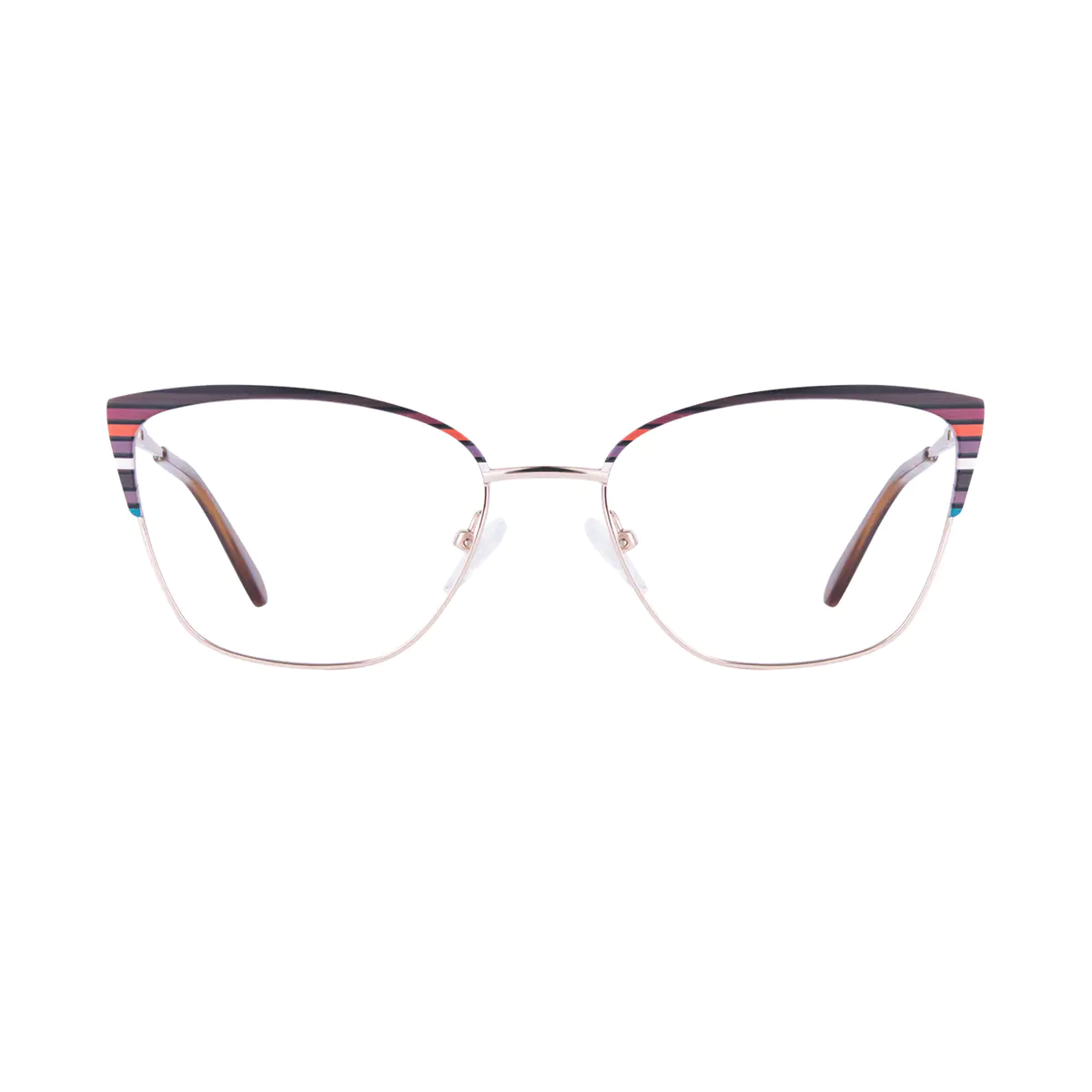 Browline Pink Eyeglasses