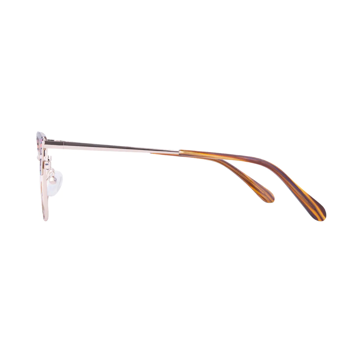 Browline Pink Eyeglasses