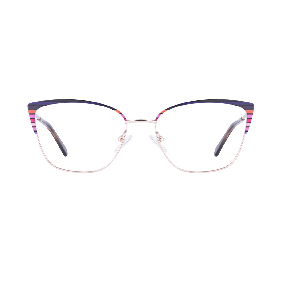 Browline Purple Eyeglasses