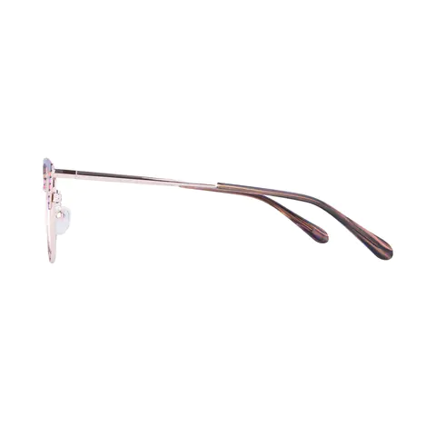 Browline Purple Eyeglasses
