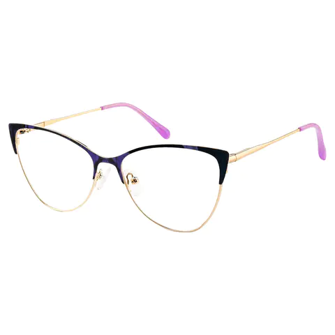 Cat-eye Blue Eyeglasses