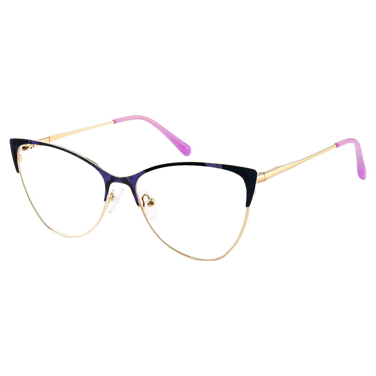 Cat-eye Blue Eyeglasses