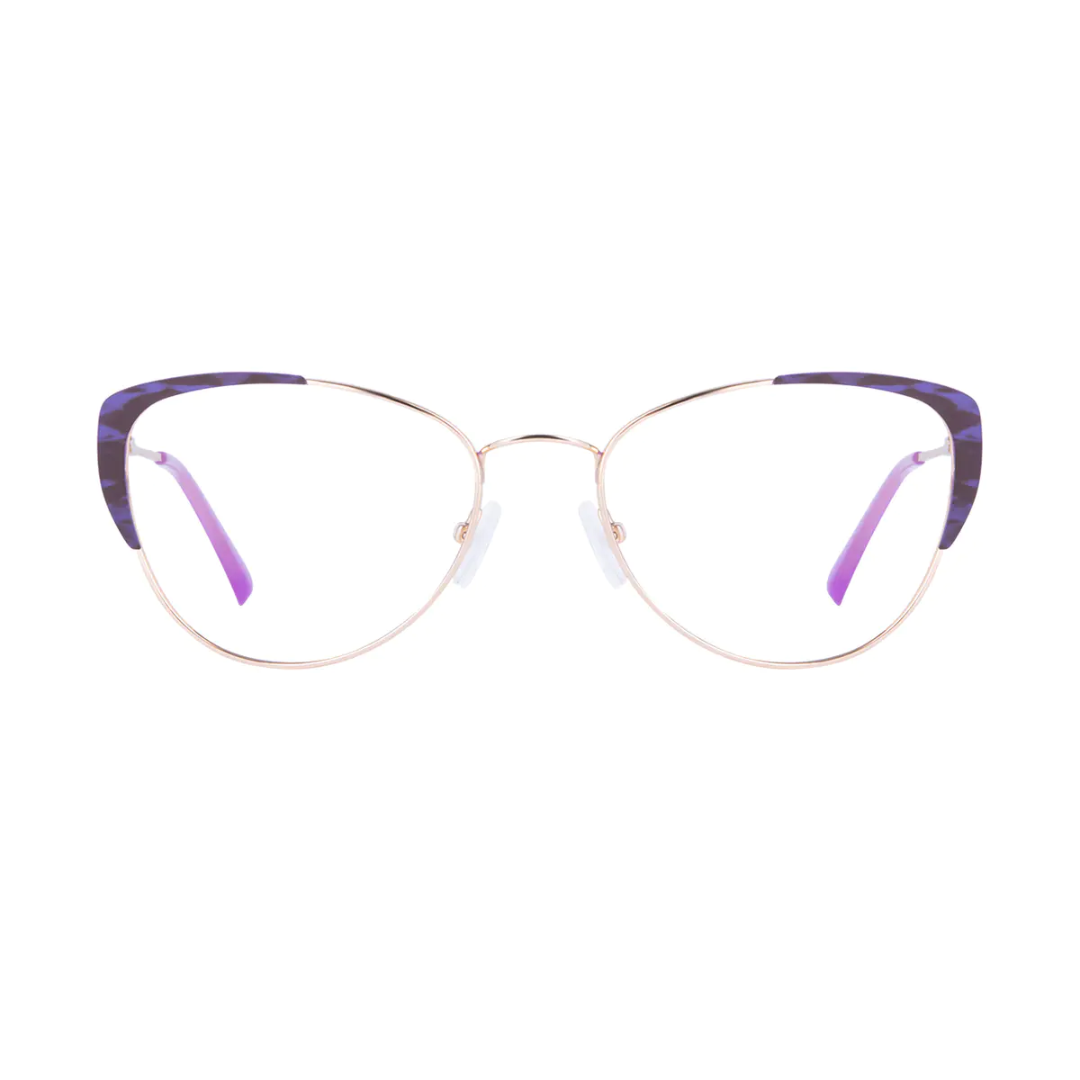 Browline Brown Eyeglasses