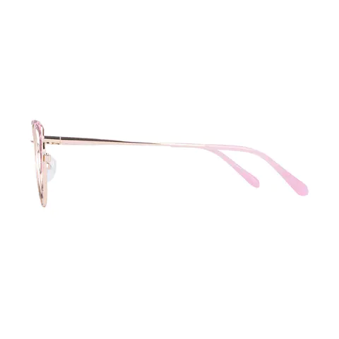 Browline Pink Eyeglasses