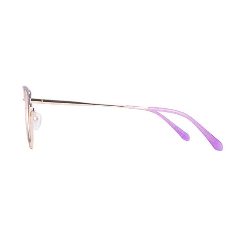 Browline Gradient Purple Eyeglasses