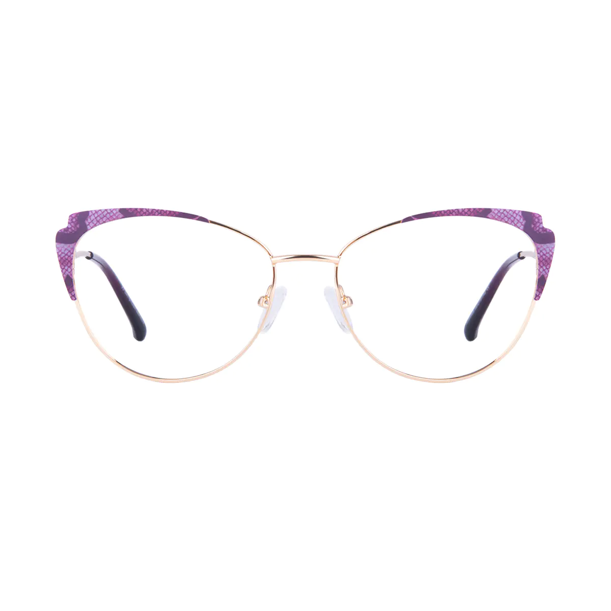 Browline Purple Eyeglasses