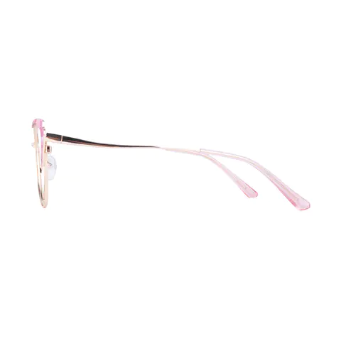 Browline Pink Eyeglasses