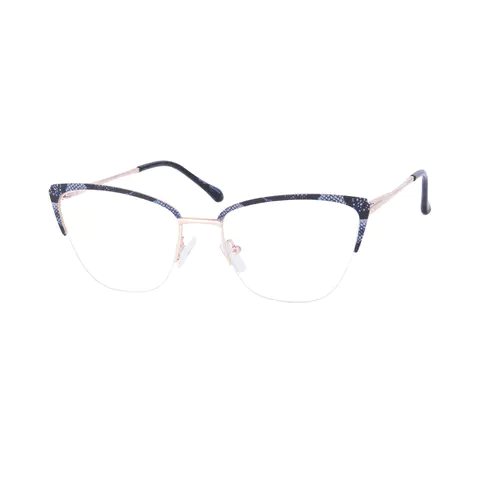 Browline Grey Eyeglasses