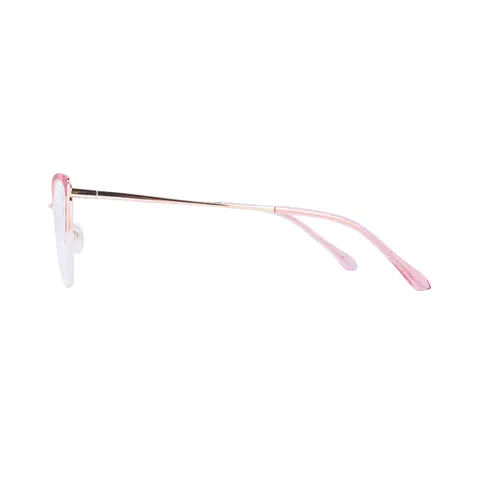 Browline Gradient Pink Eyeglasses