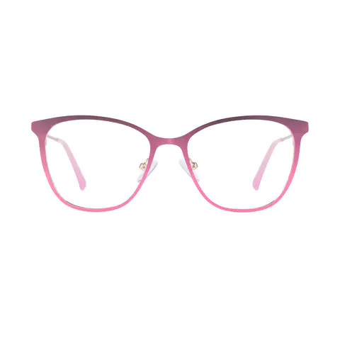 Cat-eye Gradient Pink Eyeglasses