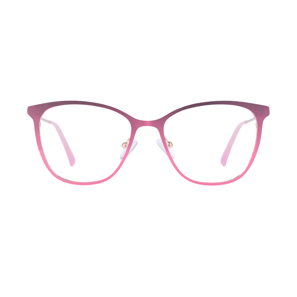 Cat-eye Gradient Pink Eyeglasses