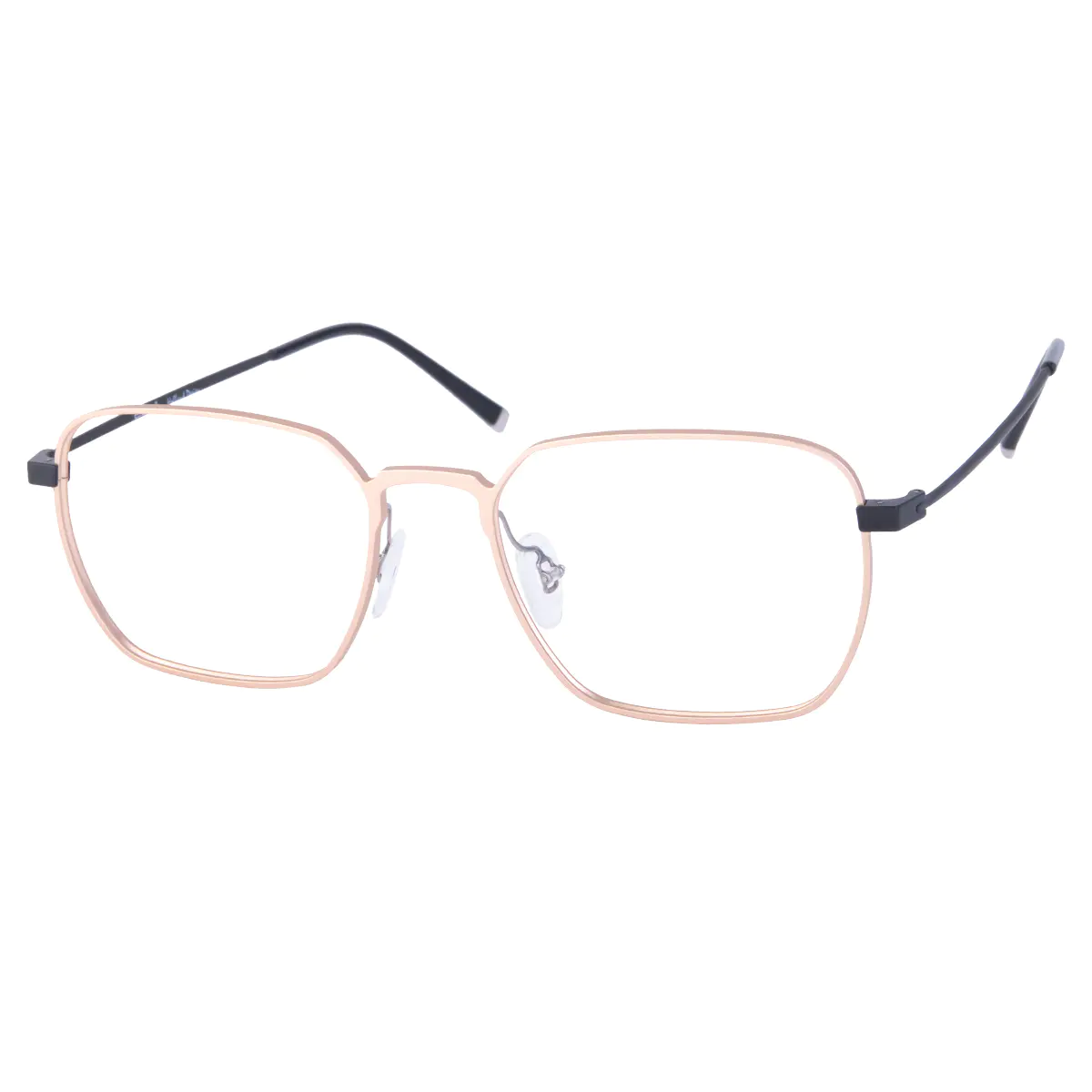 Square Gold Eyeglasses