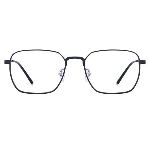 Square Black Eyeglasses