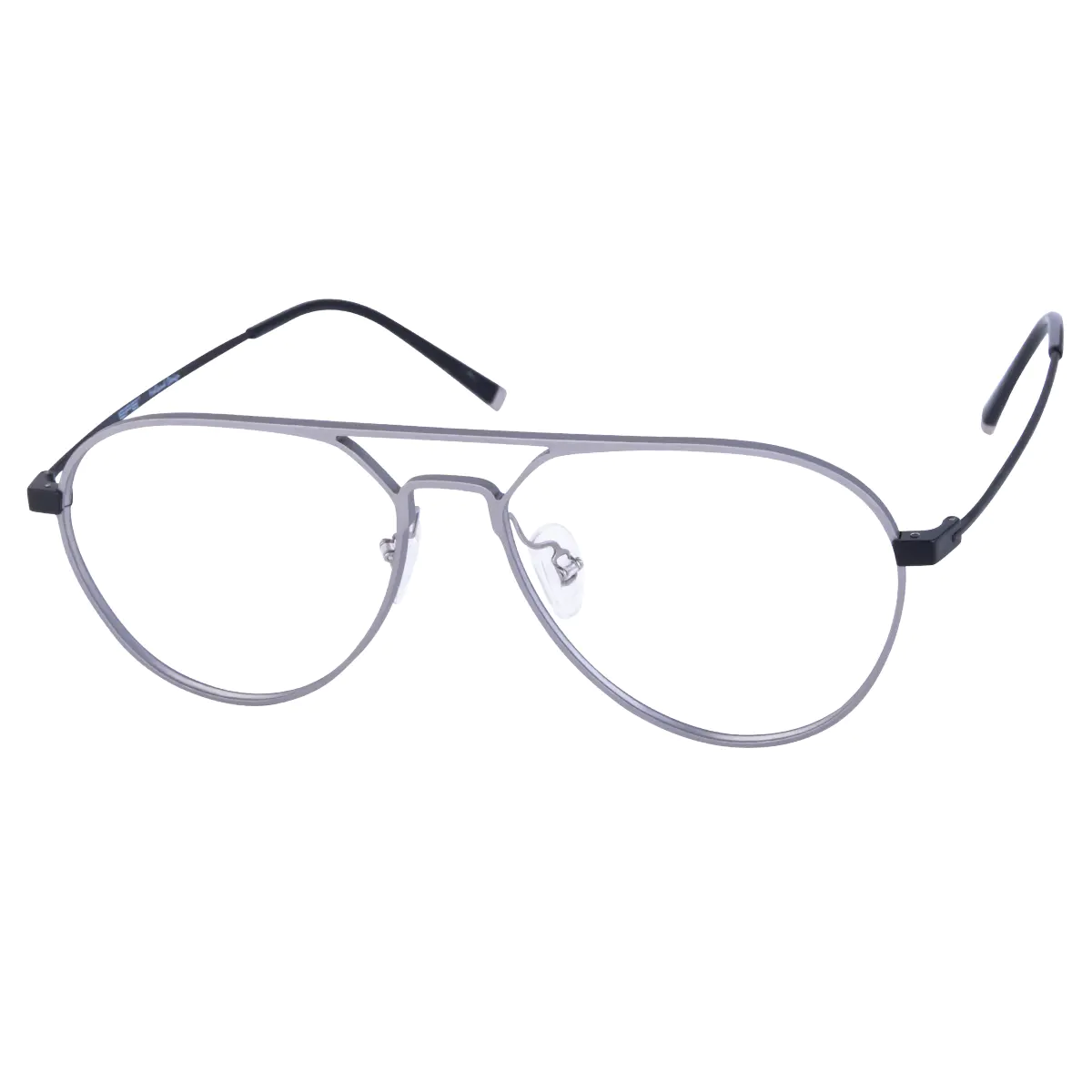 Aviator Silver Eyeglasses