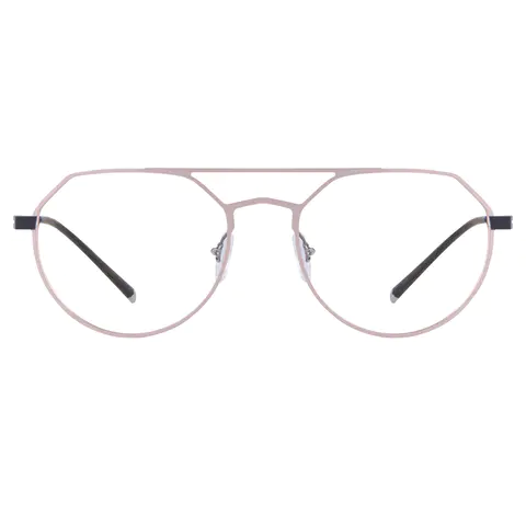 Aviator Rose Gold Eyeglasses