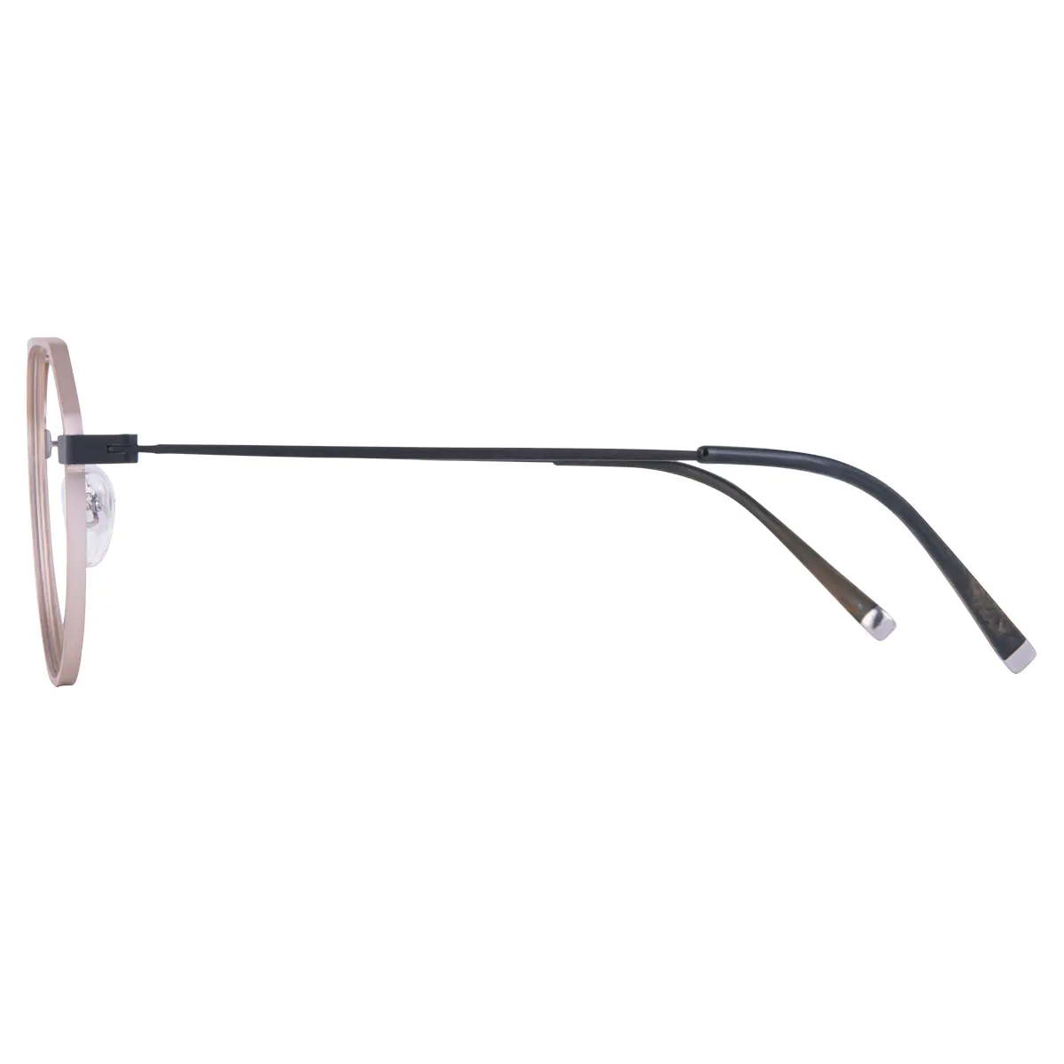 Aviator Rose Gold Eyeglasses