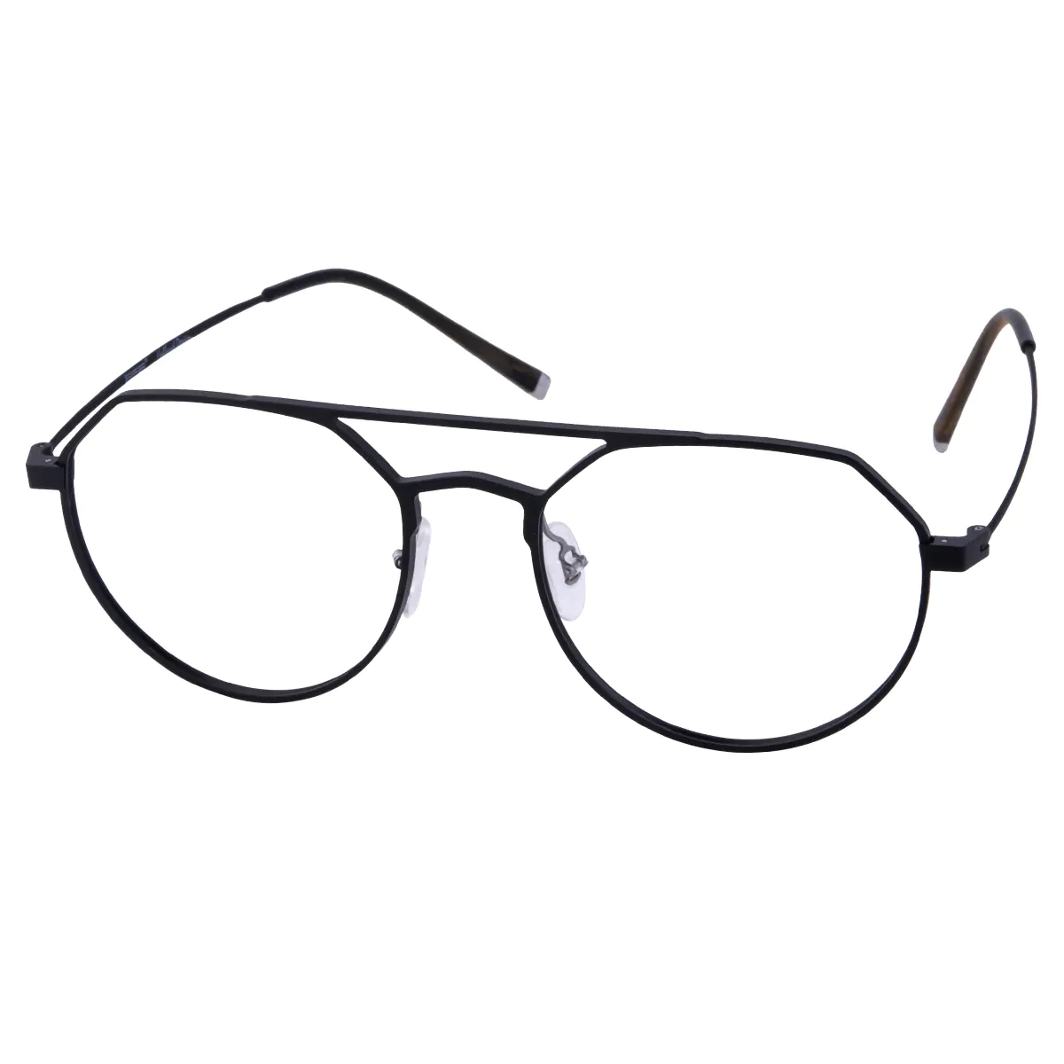 Aviator Black Eyeglasses