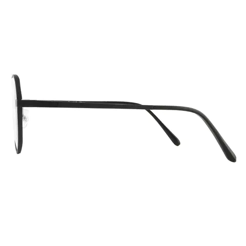 Geometric Black Eyeglasses