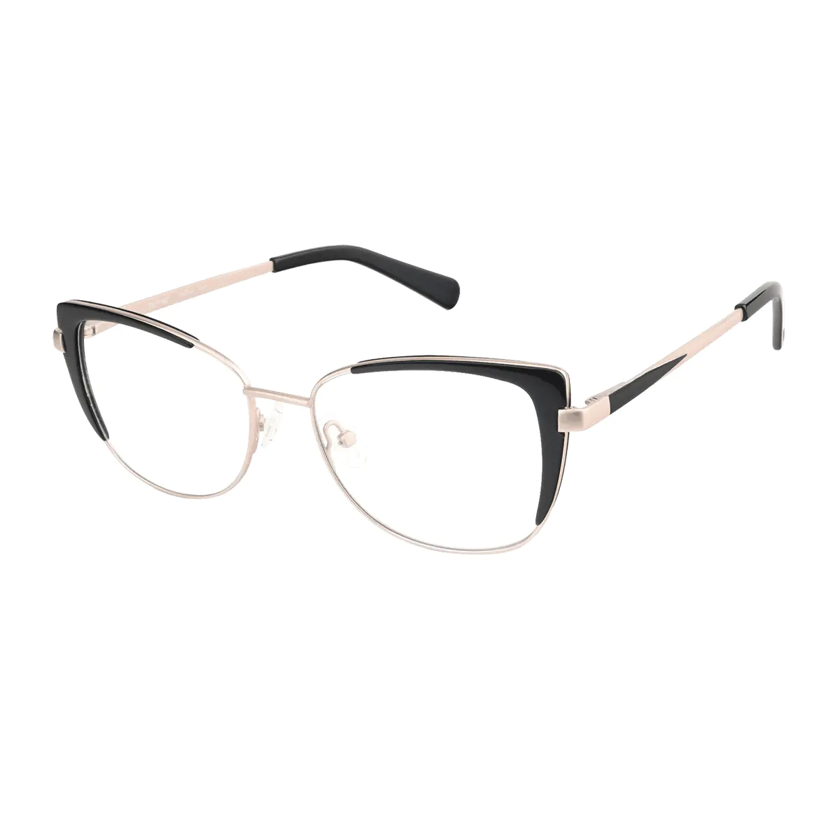 Square Black Eyeglasses