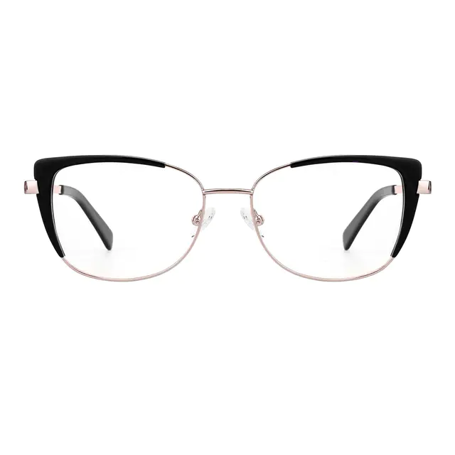 Square Black Eyeglasses