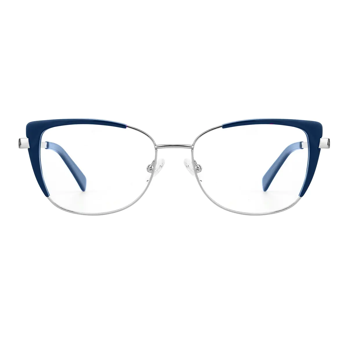 Square Blue Eyeglasses