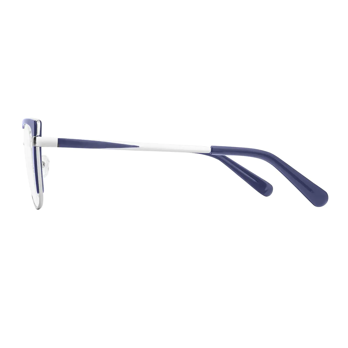 Square Blue Eyeglasses