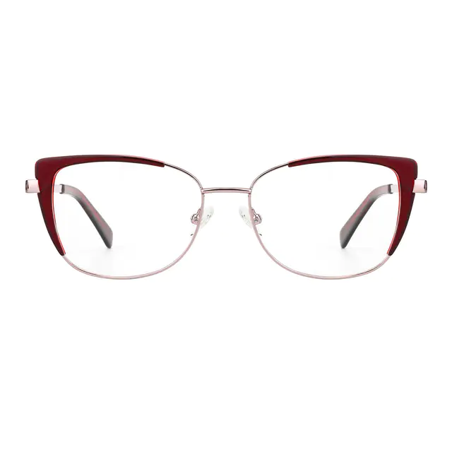 Square Wine Eyeglasses