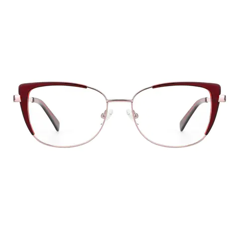 Square Wine Eyeglasses