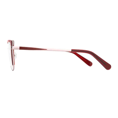 Square Wine Eyeglasses