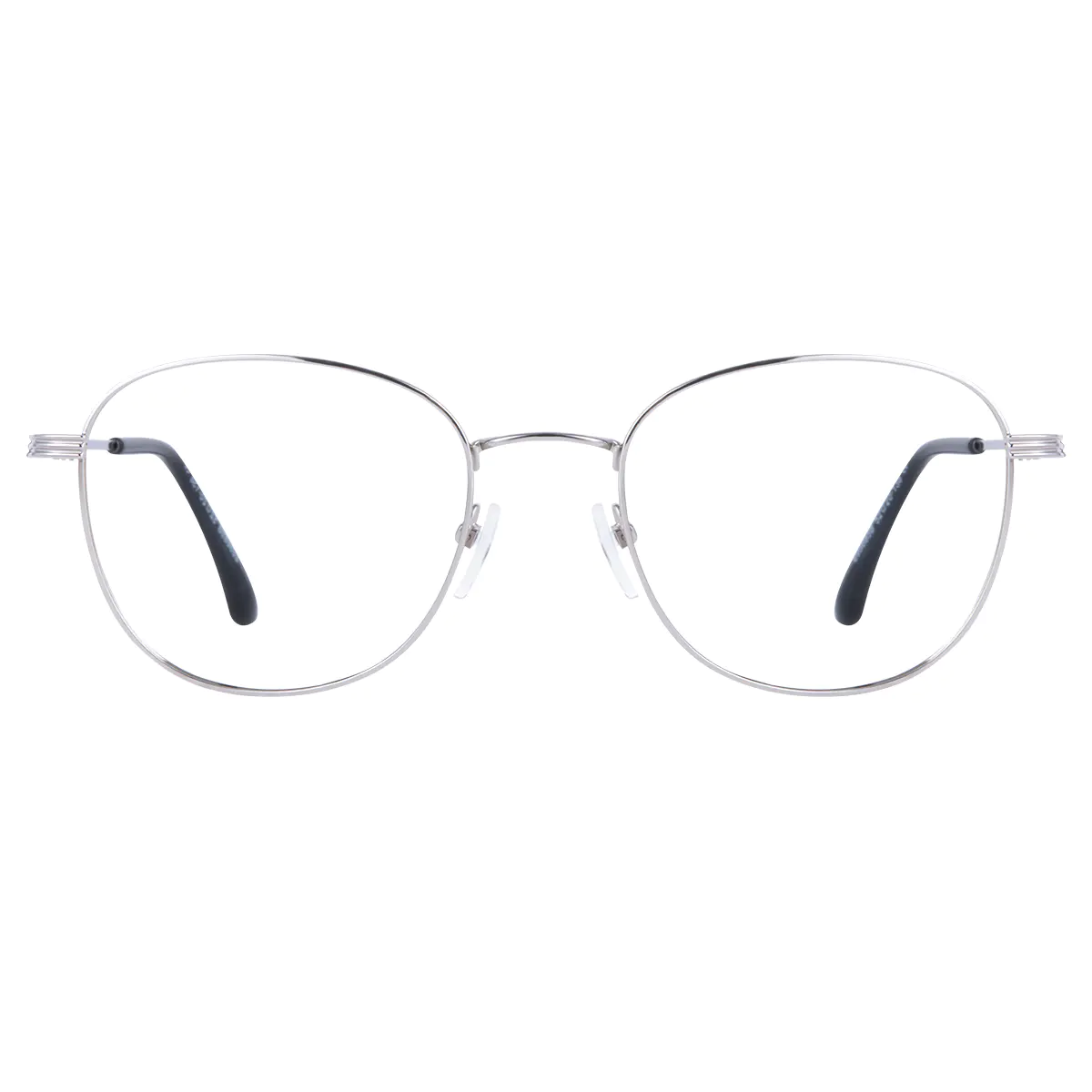Round Silver Eyeglasses